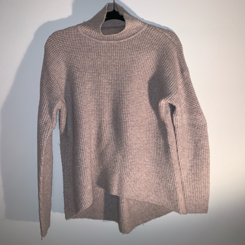 Madewell Turtleneck Sweater Tan Medium